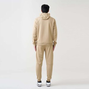 Men Sand Tech Fleece Tracksuit - Quick-Dry, Warm, and Ideal for Sports, Running, and Layering in Cold Weather - Product Image 3