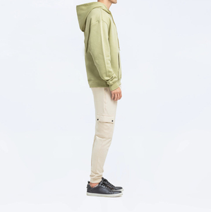 OEM Sweatshirts surdimensionnés unis grande taille Vente en gros Impression personnalisée Logo 3D en relief Sweat à capuche d'hiver pour hommes - Product Image 3