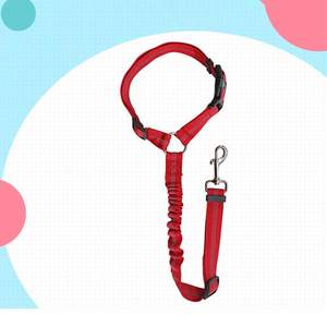 Tali anjing mobil harga pabrik sabuk pengaman hewan peliharaan Harness keselamatan untuk penggunaan perjalanan - Product Image 4