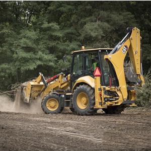 Chargeuse-pelleteuse CAT 432 d'occasion Excellente traction, cabine confortable et prête à travailler - Product Image 1