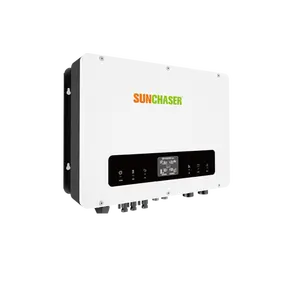 Factory Direct Sale High Voltage Inverter Sunchaser 4kw 5kw 6kw Family Use Hybrid Solar Inverter