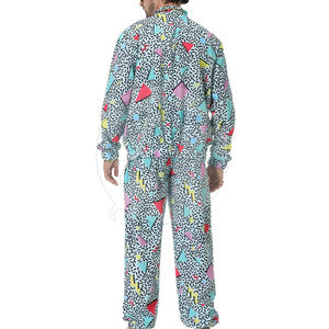 Survêtement décontracté à manches longues pour hommes, marque privée, dernier design, col à capuche, sublimation solide OEM, vente en gros pour l'hiver - Product Image 3