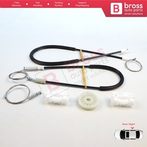 Kit de réparation de lève-vitre électrique BWR540, porte arrière droite pour Sharan MK1 7M Alhambra 7M 7V 1995-2010 Galaxy MK1 1995-2006 7M08394 - Product Image 6