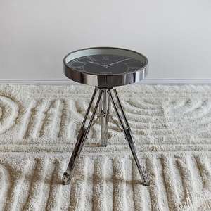 Support de table à café ou à thé réglable en forme de boussole polie et brillante, décoration moderne pour la maison, dernière arrivée - Product Image 1