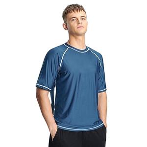 Rashguard MMA pour homme, manches courtes, séchage rapide, compression, vêtements d'entraînement, 85% polyester, 15% élasthanne, transfert par sublimation - Product Image 5