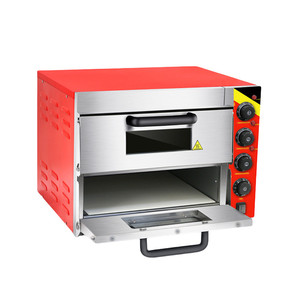 Nuevo horno eléctrico para panadería, equipo para hornear pasteles, máquina comercial doble para pizza - Product Image 3