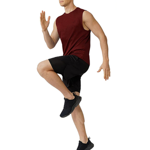 Débardeur de sport Griptight Fitness Stringer avec logo personnalisé imprimé, en Spandex/Polyester, pour homme, séchage rapide, T-shirt de sport HIGH STREET 3D - Product Image 4