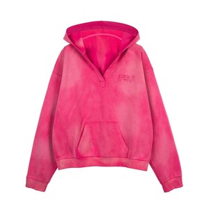 Alta calidad 100% algodón 380 GSM Unisex Vintage ácido lavado gota hombro sudaderas con capucha logotipo personalizado francés Terry Sudadera con capucha - Product Image 5