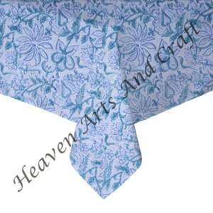 Tapiz de playa con estampado de bloque de mano cuadrado indio de la mejor calidad, mantel de algodón gitano bohemio Hippy, toalla de playa - Product Image 3