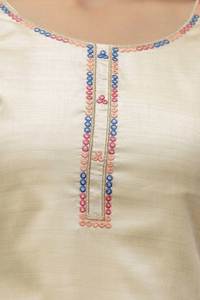 Conjunto de Dupatta Étnico de Viscosa Pura de Primera Calidad, Atuendo Étnico Ligero para Mujeres y Niñas Disponible a un Precio Competitivo - Product Image 4