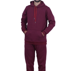 Survêtements de jogging pour hommes, pull-over, jogging d'entraînement, coupe-vent, survêtement en coton pour homme, 100% coton, 2026 - Product Image 1