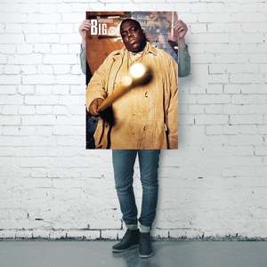 Modern Style the Notorious B.I.G. <b>Poster</b> Cane Wall Decor Made of Paper - Product Image 4