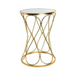 Mesa de Centro y lateral de diseño de lujo con tapa de mármol blanco de color dorado para decoración de oficina de hotel en casa muebles de lujo - Product Image 2