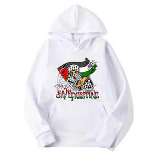 Nueva calidad Premium Palestina Sudadera con capucha Hombres Mujeres 2024 Nueva Palestina 3D Sudadera con capucha Poliéster Keffiyeh Palestina Sudadera con capucha - Product Image 2
