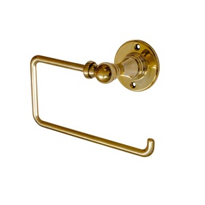 Porte-papier hygiénique en Satin pour la maison et l'hôtel, porte-rouleau de luxe en acier inoxydable, finition moderne, suspension murale pour salle de bain - Product Image 1