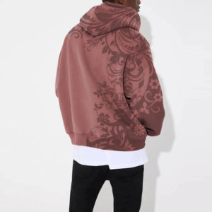 Sudadera con capucha de gran tamaño hecha de algodón de alta calidad - Product Image 5