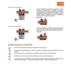 Aparatos completos para el tratamiento del agua Ivar - Dosificador proporcional para polifosfatos y silicatos en cristales, filtro 520212 incluido - Product Image 3