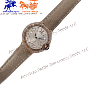 Big Brand Factory Ladies' Rose Gold Diamond Watch Stainless Steel Wristband Quartz Movement Pointer Dial for Business New - Product Image 4