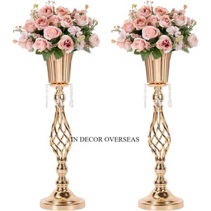 Hot Bán Cao Cấp Mạ Vàng Chất Lượng Tốt Nhất Kim Loại Tháp <span class=keywords><strong>Eiffel</strong></span> Thiết Kế Đám Cưới Bảng Trung Tâm Trang Trí Từ Ấn Độ - Product Image 3