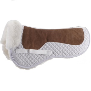 Coussinets Horseswool Saut Équestre En Gros Équitation Anglais Selles Pad <span class=keywords><strong>Cheval</strong></span> Pour Ensemble Saut - Product Image 1
