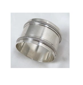 Rond de serviette en aluminium pour le service du dîner Porte-serviettes Centre de table de qualité supérieure à un coût raisonnable - Product Image 4