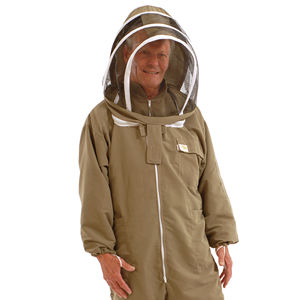 ชุดป้องกันสำหรับผู้เลี้ยงผึ้ง ผ้าฝ้ายแท้ ระบายอากาศได้ดี ราคาถูก ขายส่ง - Product Image 1