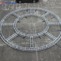Estructura de Truss de Alta Calidad para Escenarios al Aire Libre, Sistemas de Soporte para Exhibiciones, Truss de Aluminio
