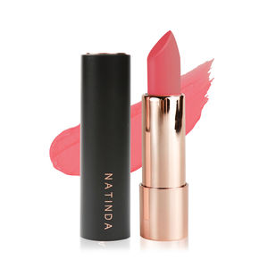 NATINDA Rouge à lèvres mat multicolore personnalisé Rouge à lèvres de marque privée OEM Finition velours noir minéral Résistant à l'eau et aux intempéries - Product Image 2