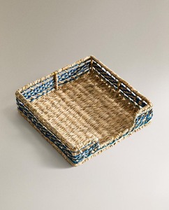 Servilletero de Ratán Tejido a Mano, Servilletero de Mimbre Rústico y Ecológico para Decoración de Mesa de Comedor para Bodas y Fiestas - Product Image 5