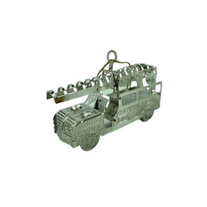 Nouveauté, ornement de renne à suspendre en métal, tenture murale en fer plaqué or pour Noël et la décoration de table - Product Image 2