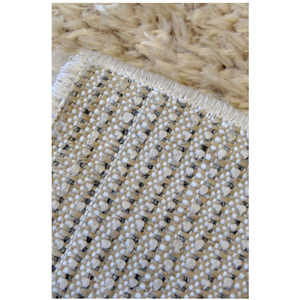 Juego de Alfombras de Pelo Largo Naturales Lagom, 80X150 cm, 7 kg, Suaves y Acogedoras con Elegante Material de Viscosa - Product Image 3