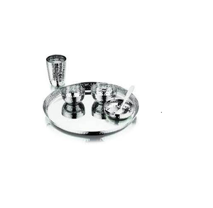 Service de table en aluminium, ensembles de vaisselle complets et ustensiles de cuisine et restaurants et utilisation de mariage poli brillant - Product Image 6