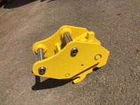 Attache rapide hydraulique pour excavatrice de 1 à 9 tonnes, Sany Sy35u, attache rapide manuelle, vente en gros d'accessoires pour machines de construction