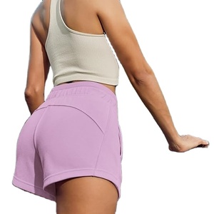 Shorts Deportivos de Verano para Mujer, Personalizables con Logotipo, Transpirables, para Correr, de Alta Calidad, en Felpa de Algodón - Product Image 1