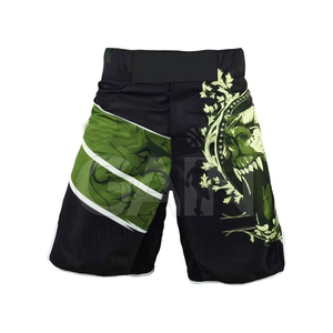 Shorts MMA pour hommes en vente chaude, taille élastique, uni, décontracté, ample, séchage rapide, respirant, vêtements de sport - Product Image 1