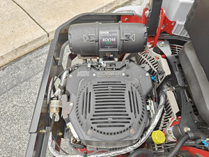 2023 Exmark LZS749AKC524A2 Riding <b>Lawn</b> <b>Mower</b> 4-Stroke Gas with Battery Power DIY Grade <b>for</b> Cutting Grass and Brush Cutter - Product Image 4