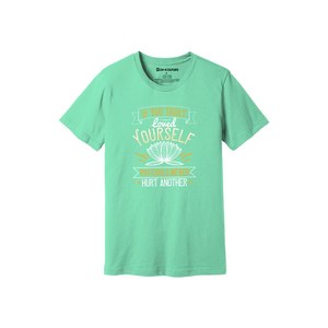 เสื้อยืดผ้าฝ้าย100% พิมพ์ลายพระพุทธรูปแบบลำลองมี12สีให้เลือก160-180 - Product Image 4