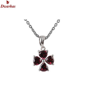 Haute qualité 925 argent Sterling topaze blanche multi-pierres précieuses pendentif personnalisé bijoux en gros pour les occasions de fête exportateur direct - Product Image 3