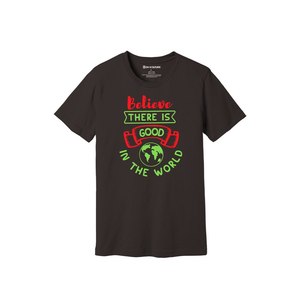 Camiseta de algodón 100% con temas de bondad, estampado de estilo informal, 12 opciones de color, 160-180, colocación de diseño personalizable GSM pesado - Product Image 5