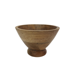 Bol à fruits de forme ronde en bois de conception unique fini noir pour table maison et hôtels nourriture et collations bols de service faits à la main - Product Image 5