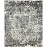 Hot Selling Custom Persian Grey Wool Hand Knotted Carpets Fluffy Area Rug Sets for Home Office & Kitchen Door Use