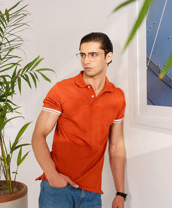 Polo para hombre con cuello redondo y logotipo personalizado, camisetas de golf de algodón 100%, diseño sencillo, pedido a granel, polos para hombre - Product Image 4