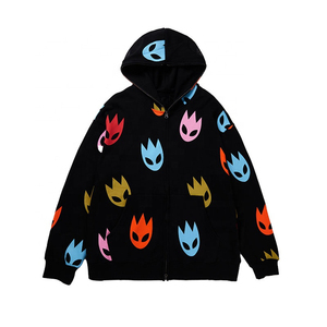 Le dernier sweat à capuche pour hommes imprimé en coton 100% de style de rue à la mode personnalisé Design personnalisable avec votre propre logo - Product Image 3