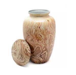 Venta caliente urna de cremación de latón nuevo recuerdo de metal conmemorativo de cenizas funerarias al por mayor para humanos y perros - Product Image 5