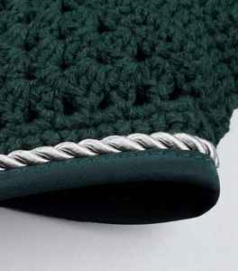 Bonnet d'oreille pour cheval, personnalisé, premium, léger, respirant, crochet, lavable, voile anti-mouches, équipement d'équitation, fabriqué au Pakistan - Product Image 3