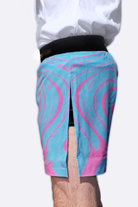 กางเกงกราปลิงผ้าโพลีเอสเตอร์/คอตตอนพิมพ์ลายแบบถ่ายเทความร้อน สำหรับ MMA และมวย - แห้งเร็ว ระบายอากาศได้ดี ชุดสำหรับศิลปะการต่อสู้ - Product Image 2