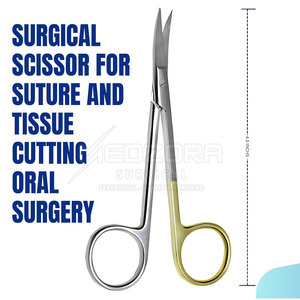 Tijeras quirúrgicas manuales de corte de precisión para kits de instrumentos médicos reutilizables de alta resistencia a la corrosión certificado CE - Product Image 6