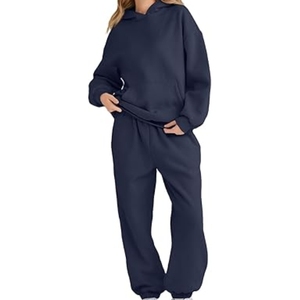 Ensemble de survêtement pour femme, coupe classique, imprimé, 2 pièces, pour l'entraînement et le jogging, respirant, léger, style décontracté, parmi les plus vendus pour l'hiver - Product Image 3