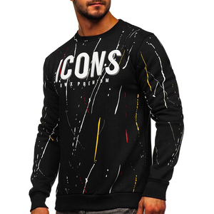 Diseño de moda hombres sudadera algodón polar con capucha casual ropa deportiva logotipo personalizado proveedor al por mayor - Product Image 5