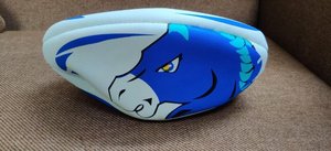 ลูกบอลรักบี้ขนาดเล็กที่กำหนดเองขนาด3ดีไซน์ยูเนี่ยนใหม่มีด้ามจับที่แข็งแรง - Product Image 4